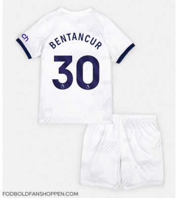 Tottenham Hotspur Rodrigo Bentancur #30 Hjemmebanetrøje Børn 2023-24 Kortærmet (+ Korte bukser)